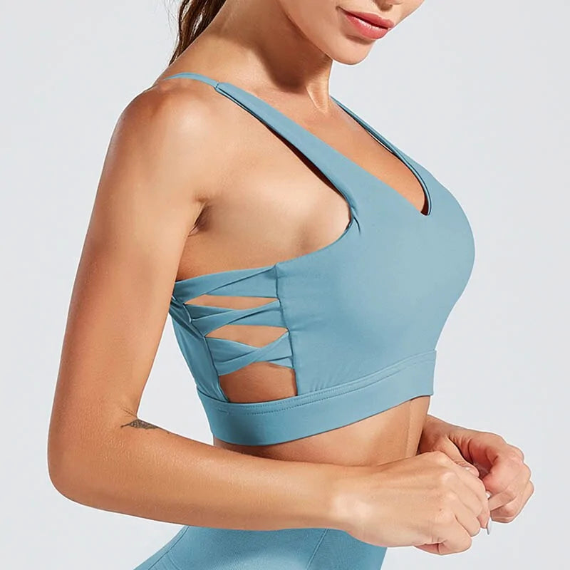 PowerSupport Breathable Shockproof Sports Bra