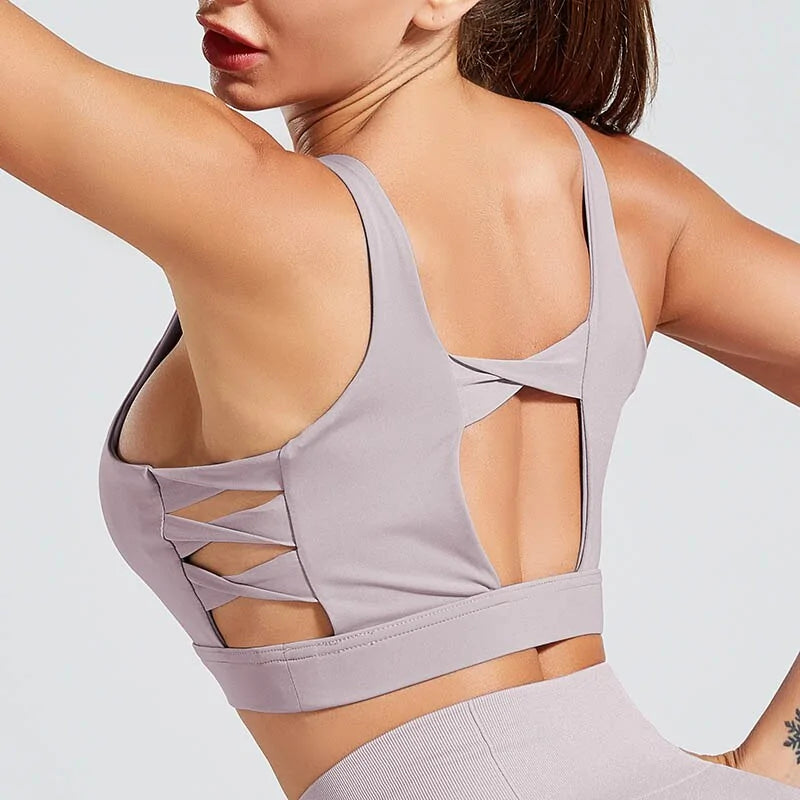 PowerSupport Breathable Shockproof Sports Bra