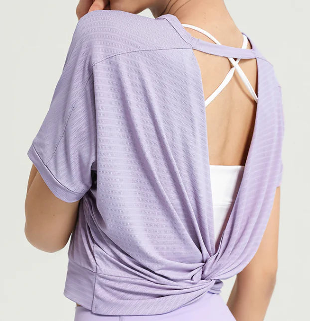 FlexFlow Cold Shoulder Blouse