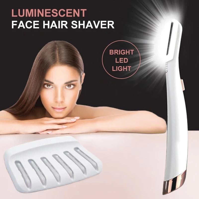 LED Facial Exfoliator Face Hair Remover