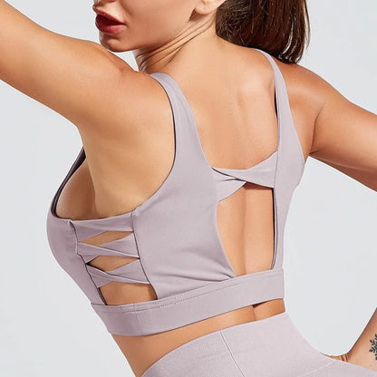 PowerSupport Breathable Shockproof Sports Bra